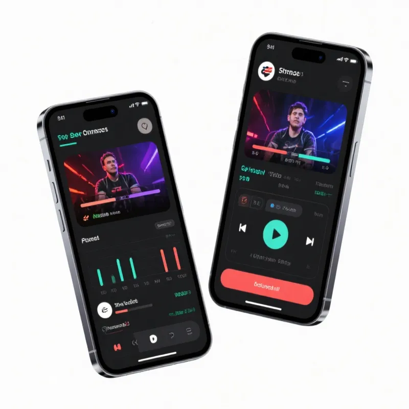 LOL直播App界面展示